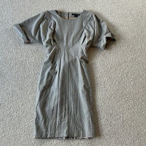 French Connection Stretch wool dolman sleeve dress
